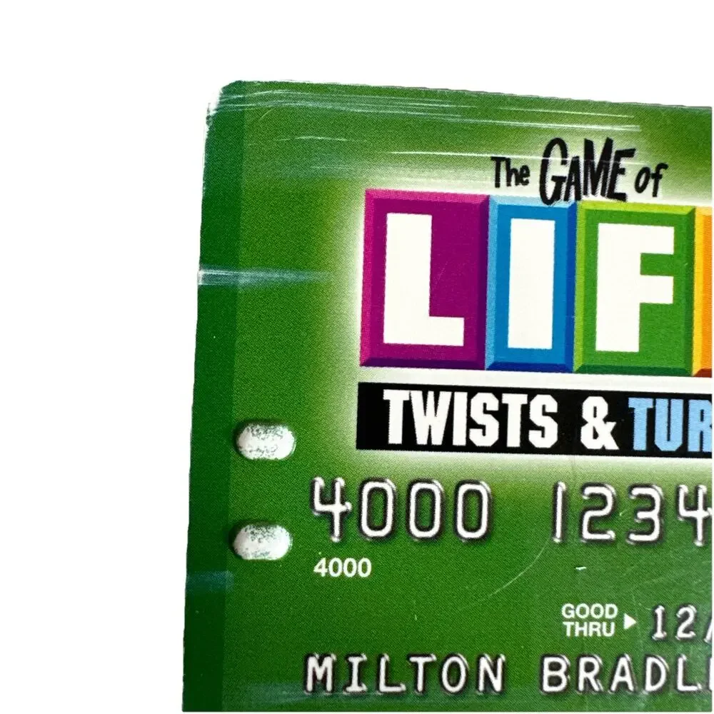 2007 The Game of Life Twists and Turns VISA Cards Green Yellow Orange Lot of 3 - Picture 5 of 9